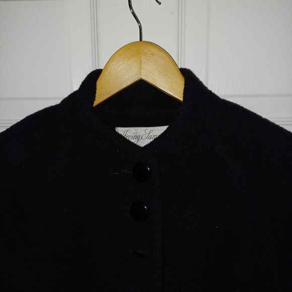 Vintage Irving Samuel luxurious Alpaca and Wool Blend women's Trenchcoat - Picture 7 of 9